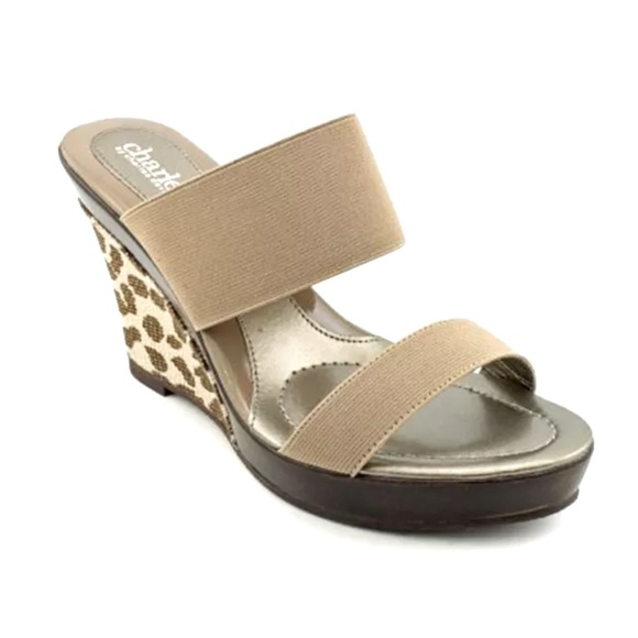 Charles David Shoes - Charles by Charles David Animal Print Wedge Sandals